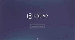 Desktop Screenshot of golive.rs